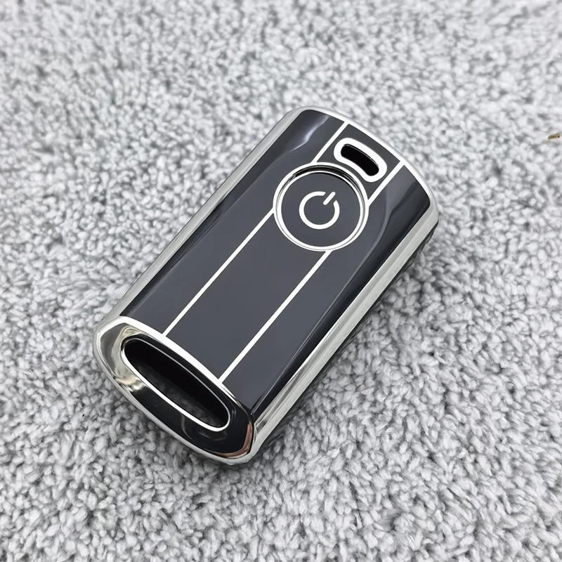 For Yamaha Nmax 2021/2022 NVX NVX155 XMAX XMAX300 QBIX AEROX JAUNS 2018 2019 New TPU Motorcycle Remote Key Case Cover Shell
