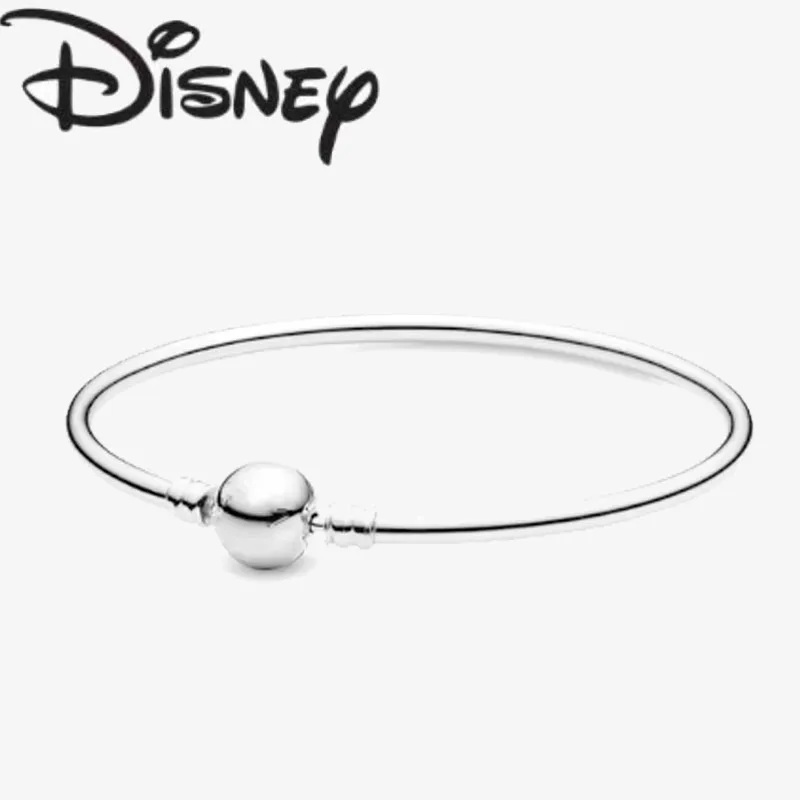 Disney 2024 new fashion creative bracelet suitable for women's high class exquisite charm jewelry gift charm jewelry wholesale