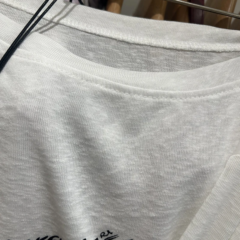 رقيقة ضوء منظور واقية من الشمس تحت طويلة الأكمام تي شيرت المرأة الصيف خارج الكتف المتوسطة وطويلة فضفاضة تنوعا تي شيرت