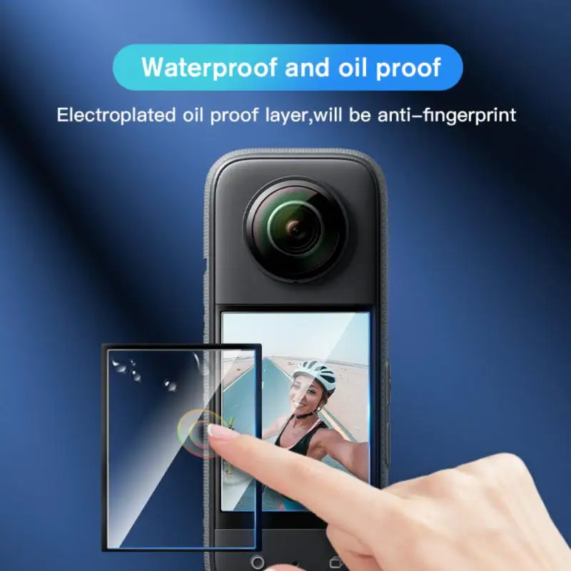 1 шт. Защитная пленка для панорамной камеры Insta360 X3, защитная пленка от царапин для Insta360 One, аксессуары для экшн-камеры