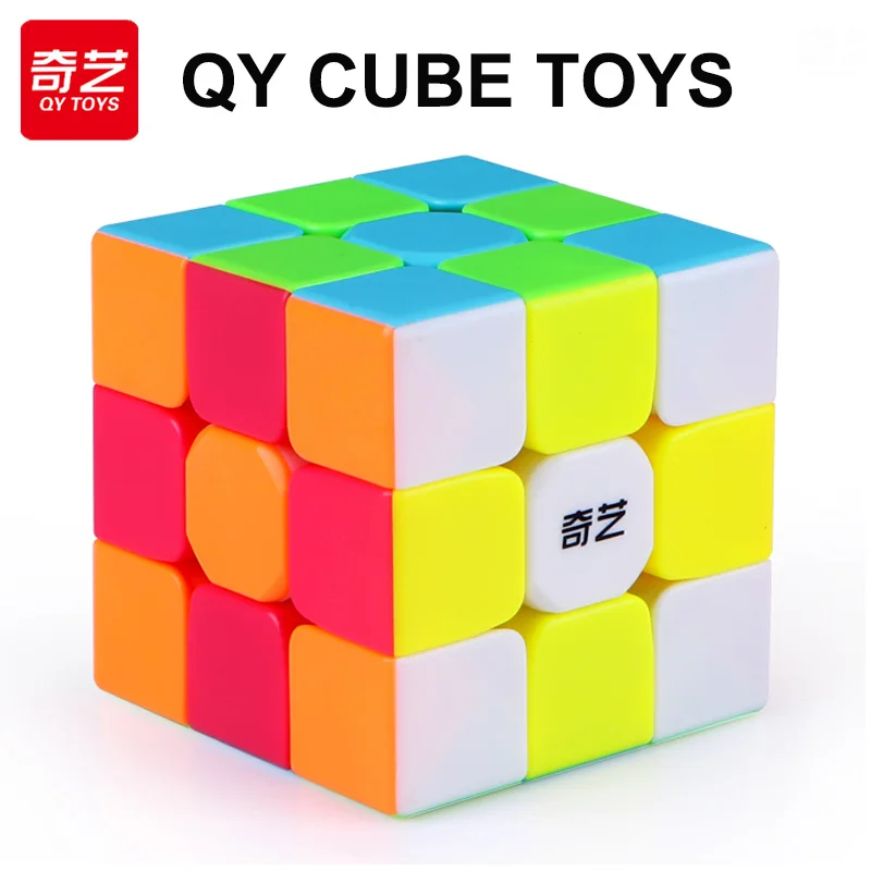 QiYi Speedcube Warrior S 매직 큐브, 전문가용 3x3 스피드 퍼즐, 3x3 어린이 QY 장난감, 게임용 오리지널 큐브 매직 큐브