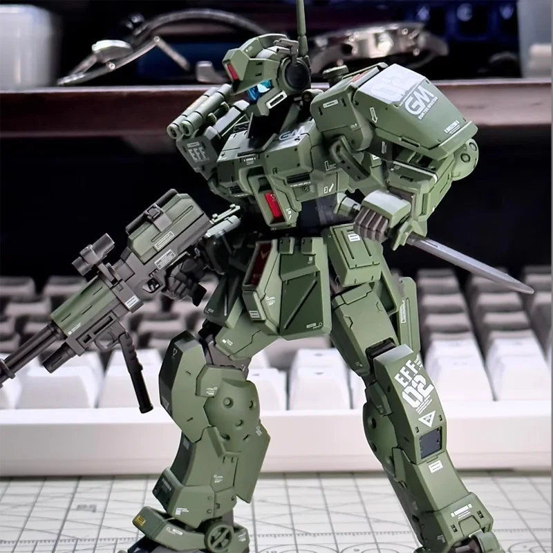 Xfs Hg 1/144 Rgm-79s Gm المتقشف الجمعية أطقم منمذجة جمع عمل أرقام روبوت فيوجرين نموذج بلاستيكي في المخزون #4