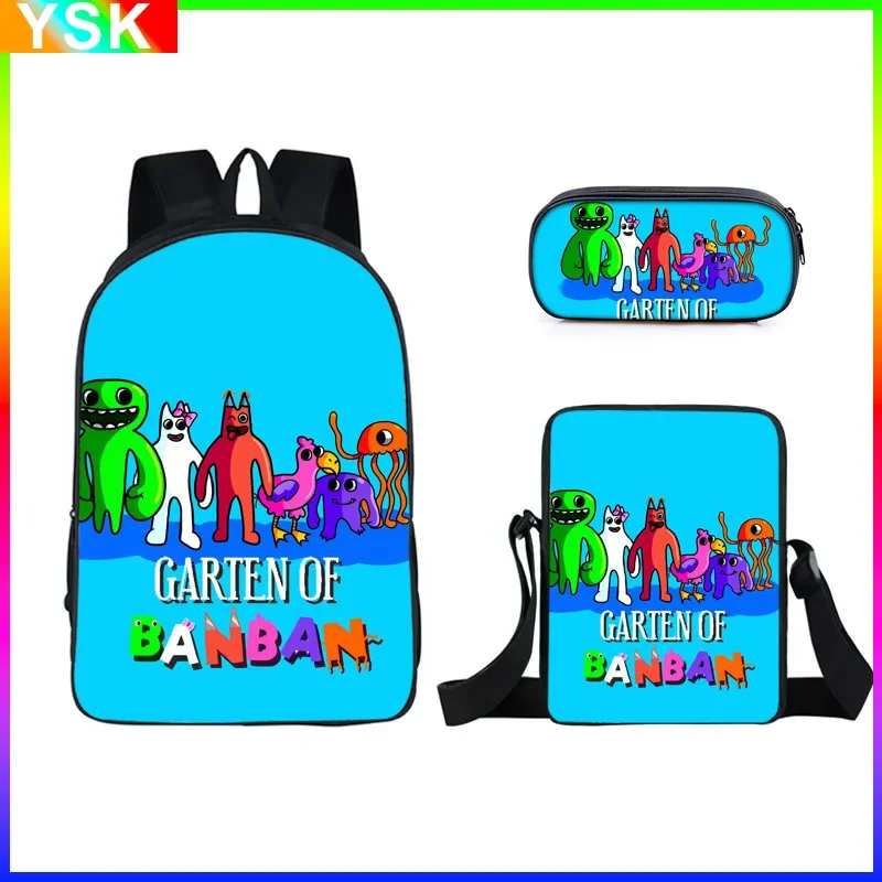 

Banban Garden Game Anime Peripheral Students Schoolbag Boys Girls Anime Cartoon School Bag Mochila Children Backpack Schoolbag