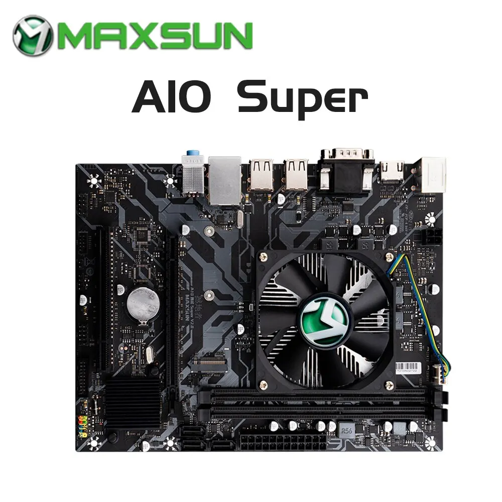 

MAXSUN Onboard CPU Motherboard A10 Quad Core Super Nuclear Display AMD A8-7200P DDR3 M.2 SATA3.0 Mainboard Computer Components