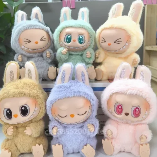 블라인드 박스 라부부 몬스터 미스터리 액션 피규어 모형, 수집용 장난감 선물