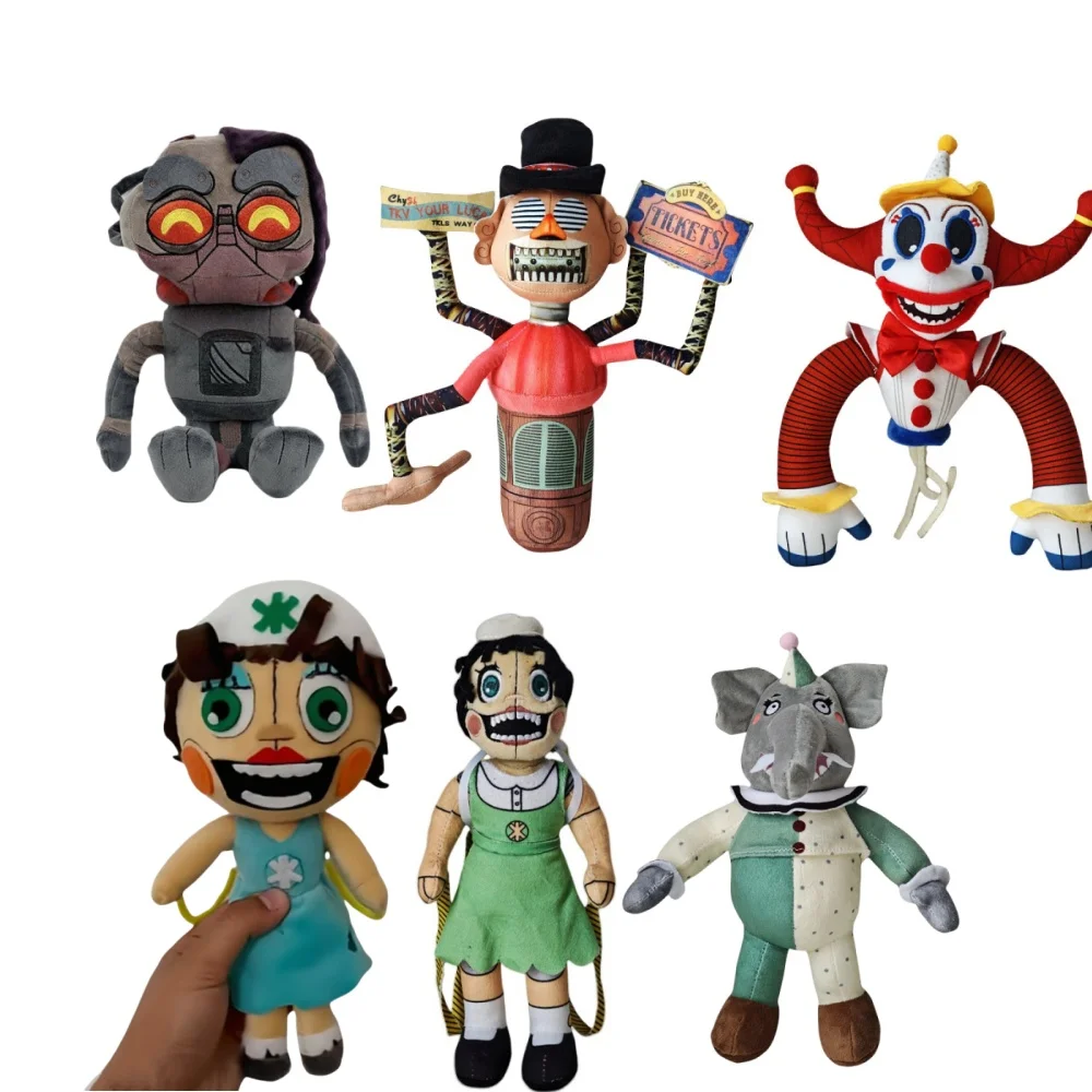 

НОВАЯ плюшевая игровая игрушка Secret of the Mimic, периферийные материалы, мультяшная фигурка, плюшевые хлопковые куклы, страшные игрушки-клоуны, подарок для детей