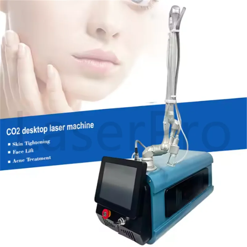 2025 Portable Co2 Fractional Laser Machine Scar Freckle Removal Acne Treatment Skin Resurfacing Machine 10600nm Laser Equipment