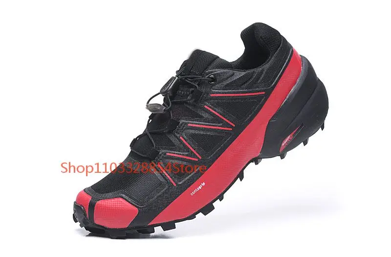 Men Women Hiking Shoes 5 Advanced Luxury Designer Mesh Shoes Outdoor Woodland Cross-Country Sports  Shoes