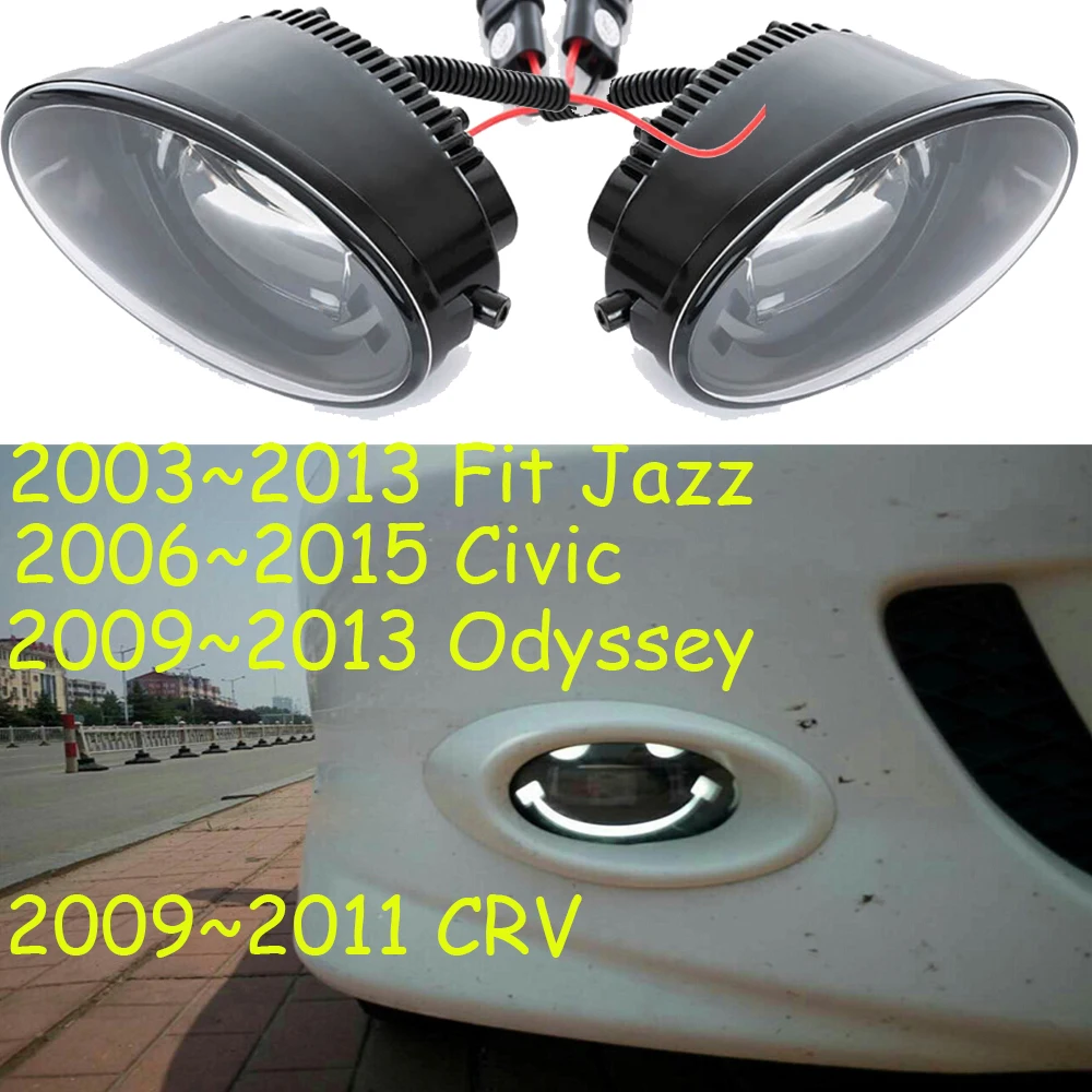 

car bumper headlight for Honda CRV daytime light 2009~2011y motor DRL car accessories LED auto headlamp for Honda CR-V fog light