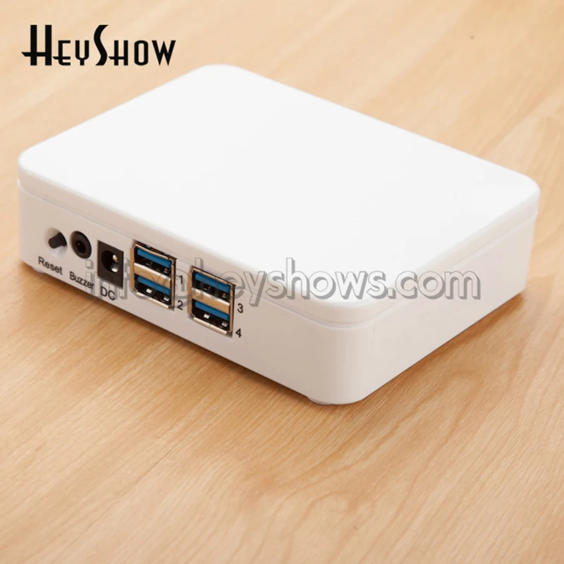 4 6 8 10 Ports Mobile Phone Security Host Burglar Alarm System With Acrylic Phone Stand With Charging And Sensor Cables