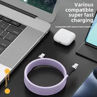 Edward Type-C to USB C cable 100W/5A PD fast charging charger cable suitable for Macbook, Xiaomi, Samsung, 1M.15M, 2M