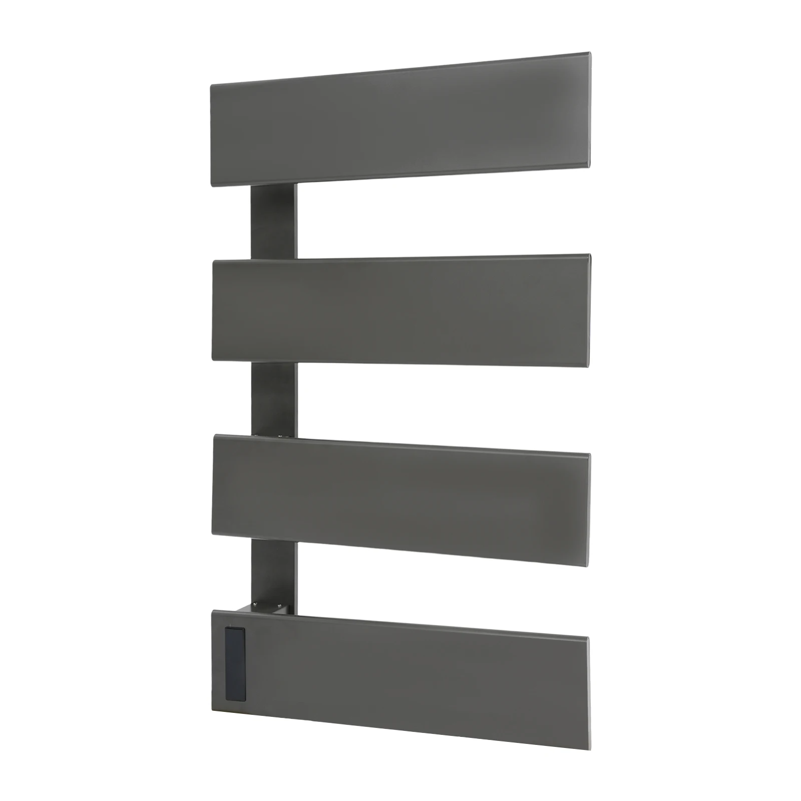 4-tier الكهربائية منشفة دفئا 110 فولت الحائط منشفة سخان سبائك الألومنيوم منشفة كهربائية دفئا مع شاشة LED مقاوم للماء