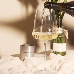 2 Pc Lot Wine Wing Glasses Professional Sommelier Crystal Wine Cup Angel Wings Goddess Party Burgundy Sherry Goblet Red Wine Cup