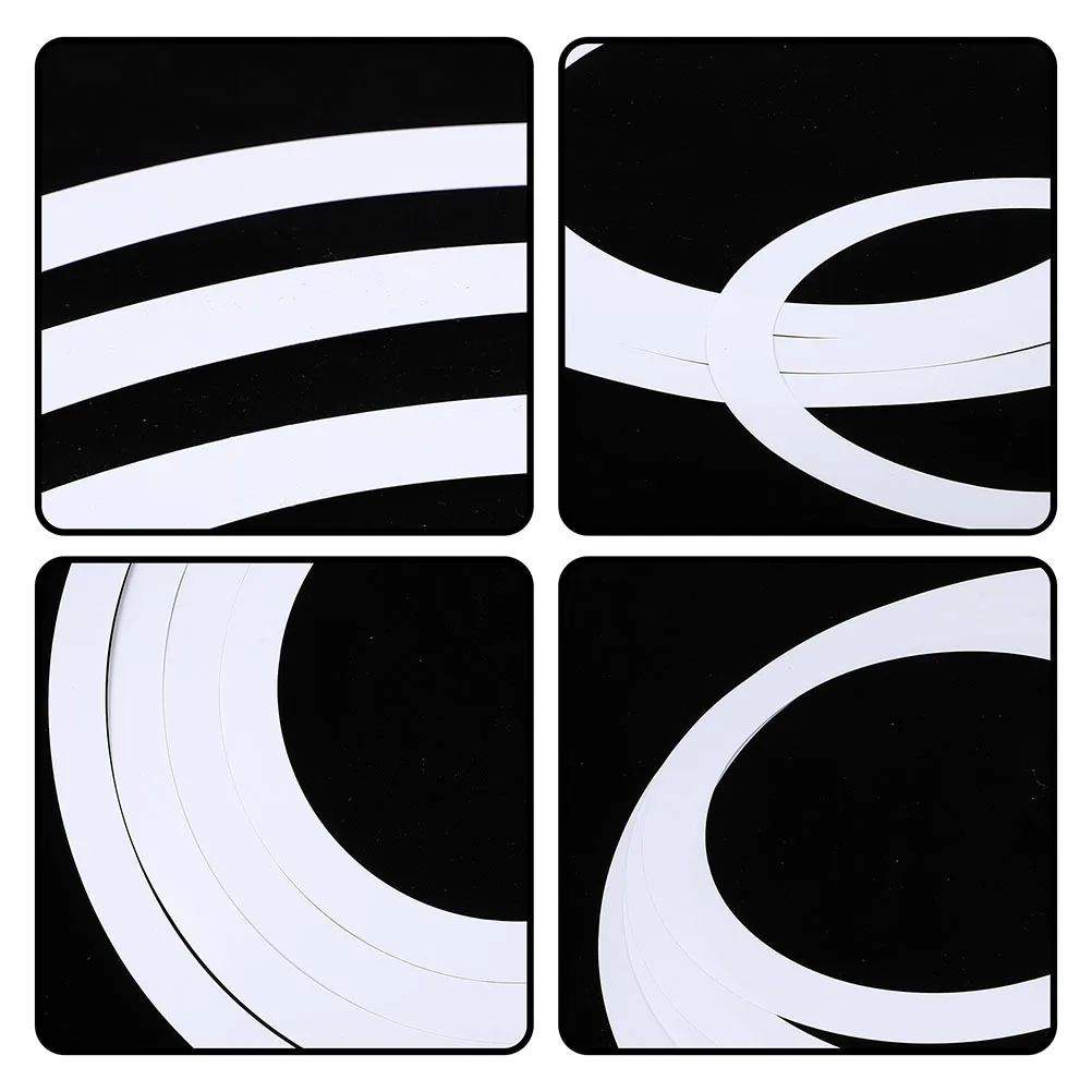 

2 set Mute Ring Kit Durable Pc Film Material Easy Install Silent Practice For Beginner Portable Drum Pad Snare Drum Accessories