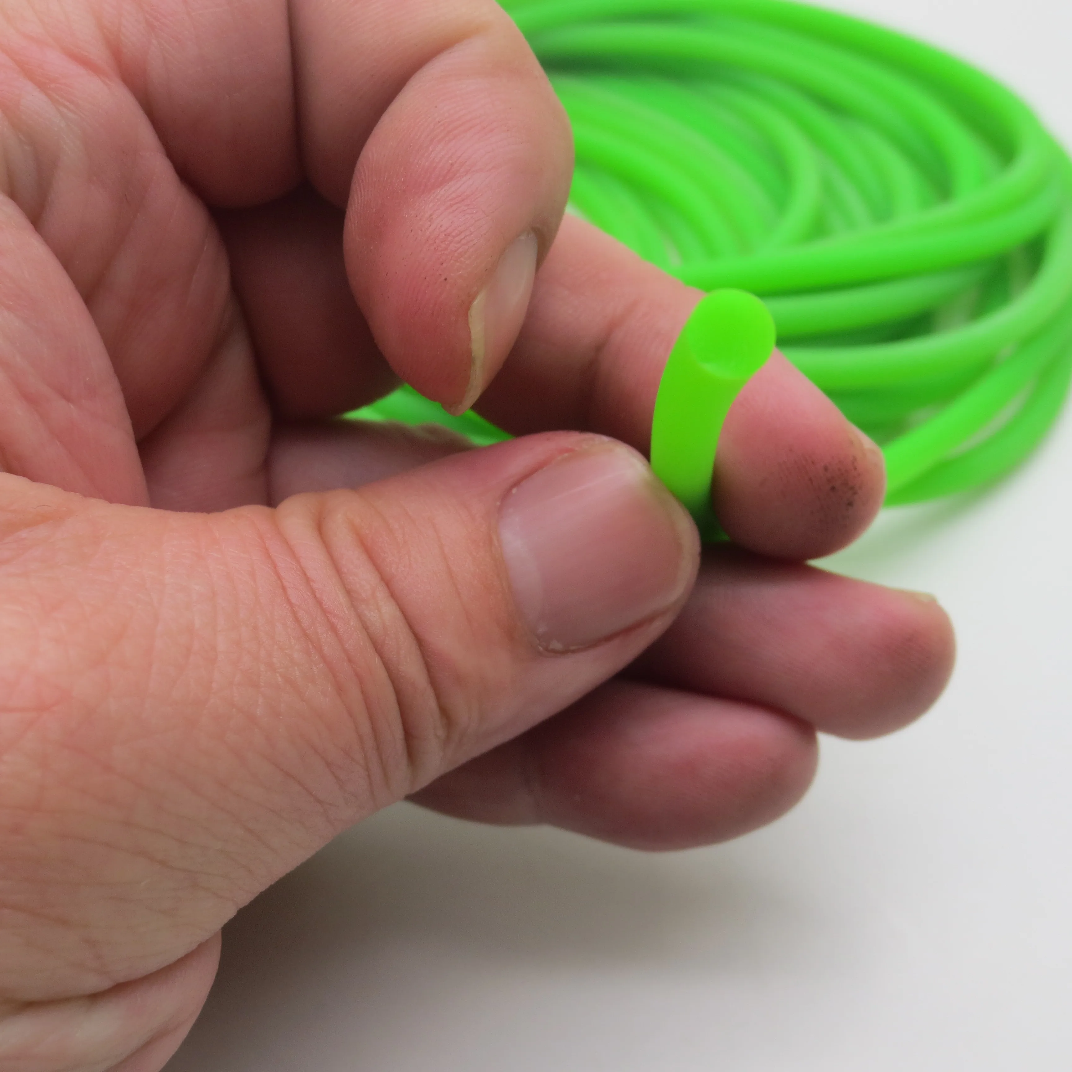 5-10Meter  Diameter 4.5-5-6MM Solid Elastic Rubber (without hole) Natural Latex Yoga rope Used For Sports  Exercise and fitness