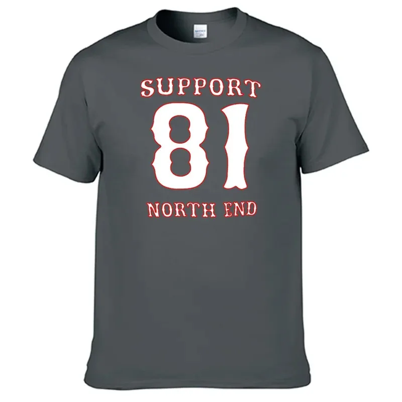 تي شيرت Support 81 North End Hells Angels تي شيرت 100% قطن مبيعات علوية N04 #4