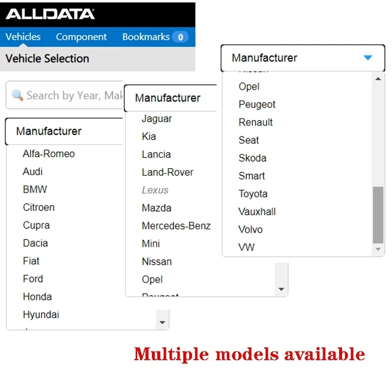 2024 Online Auto Data Alldata  Autodata All Data Repair Diagram Software Database for Mitchell Identifix Workshop Any Laptop