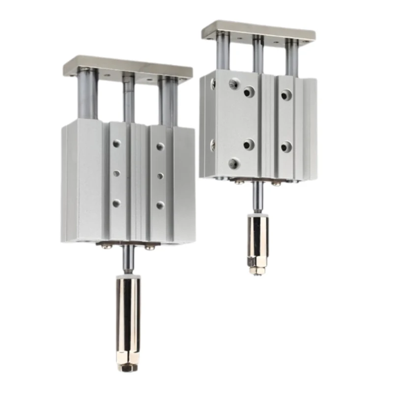 Dual guide rod three-axis adjustable stroke cylinder TCMJ12 16 20 25 32 40 50 63 80-10 20 30 40 50 75 100-10S 20S 30S 30S