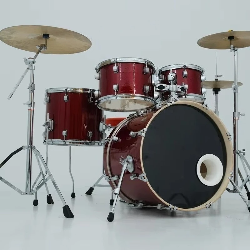 Professional-grade Poplar Drum Sets High-quality Percussion Instrument Factory Direct Sales Factory Direct CHEAP