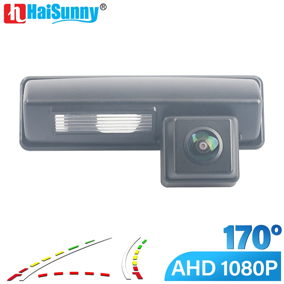 Dynamic Trajectory HD 1080P Rear View Camera For Toyota Aurion Camry Ractis Verso Vios Yaris Sedan Lexus CT200h Subaru Trezia