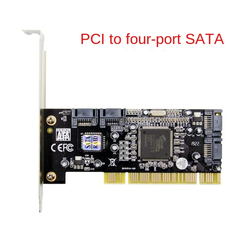 

3114 карта расширения SATA, 4-портовая Плата расширения PCI-SATA