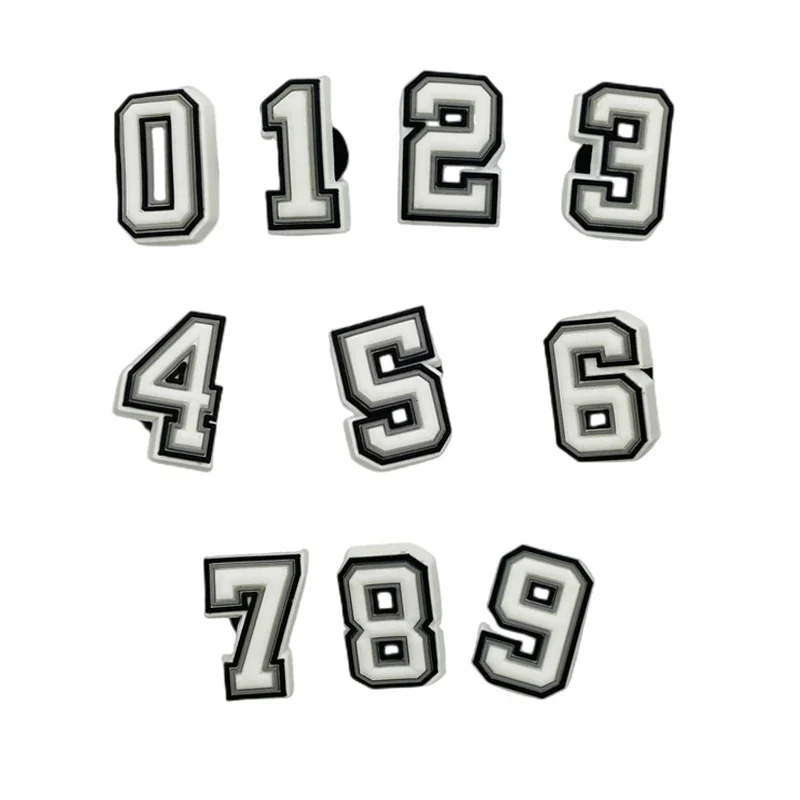 Alfabet Letter Pins Schoen Bedels Voor Crocs Accessoires Klompen Slides Schoen Diy Schoen Decoratie Gesp Charmes Party Cadeau