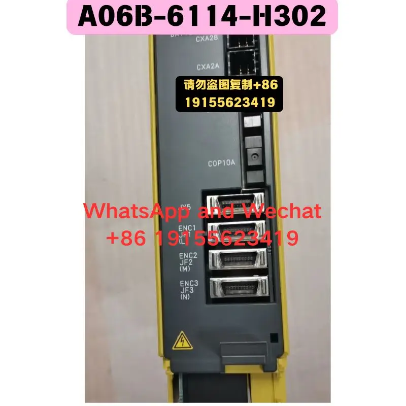 Used OEM disassembled parts A06B-6114-H302 Driver Functional test OK Quick delivery