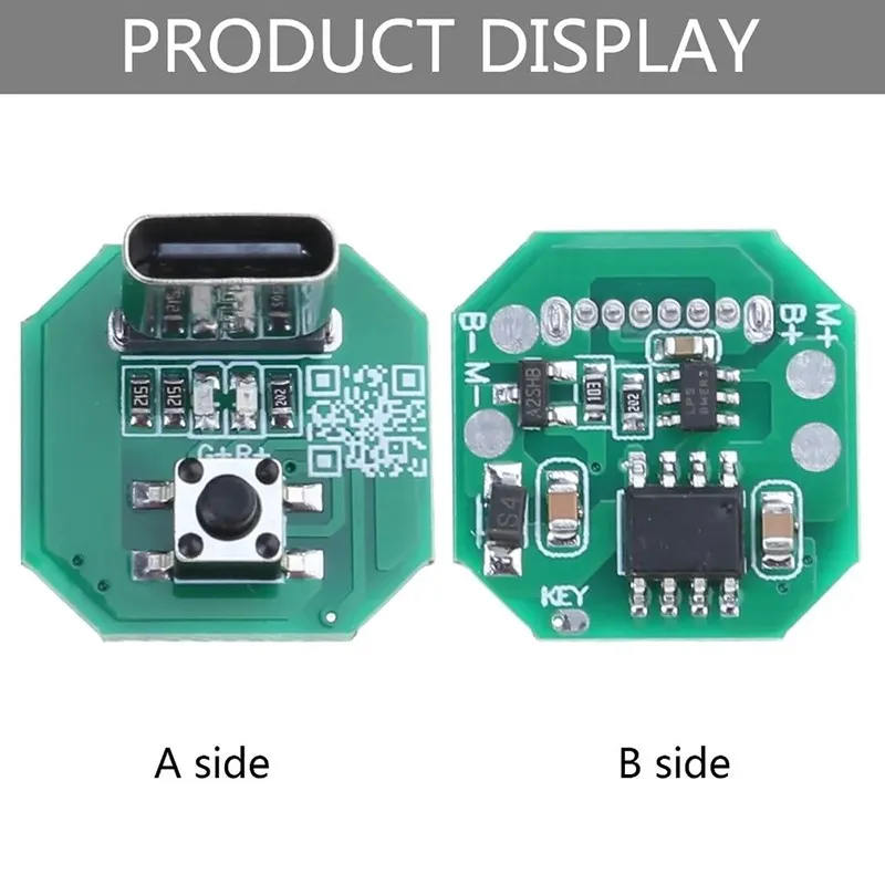A92Z For Upgrading Your Flashlights-Powerful DIY Flashlight Driver Board(2 Pcs) Featuring Type-C Charging And Discharge Module