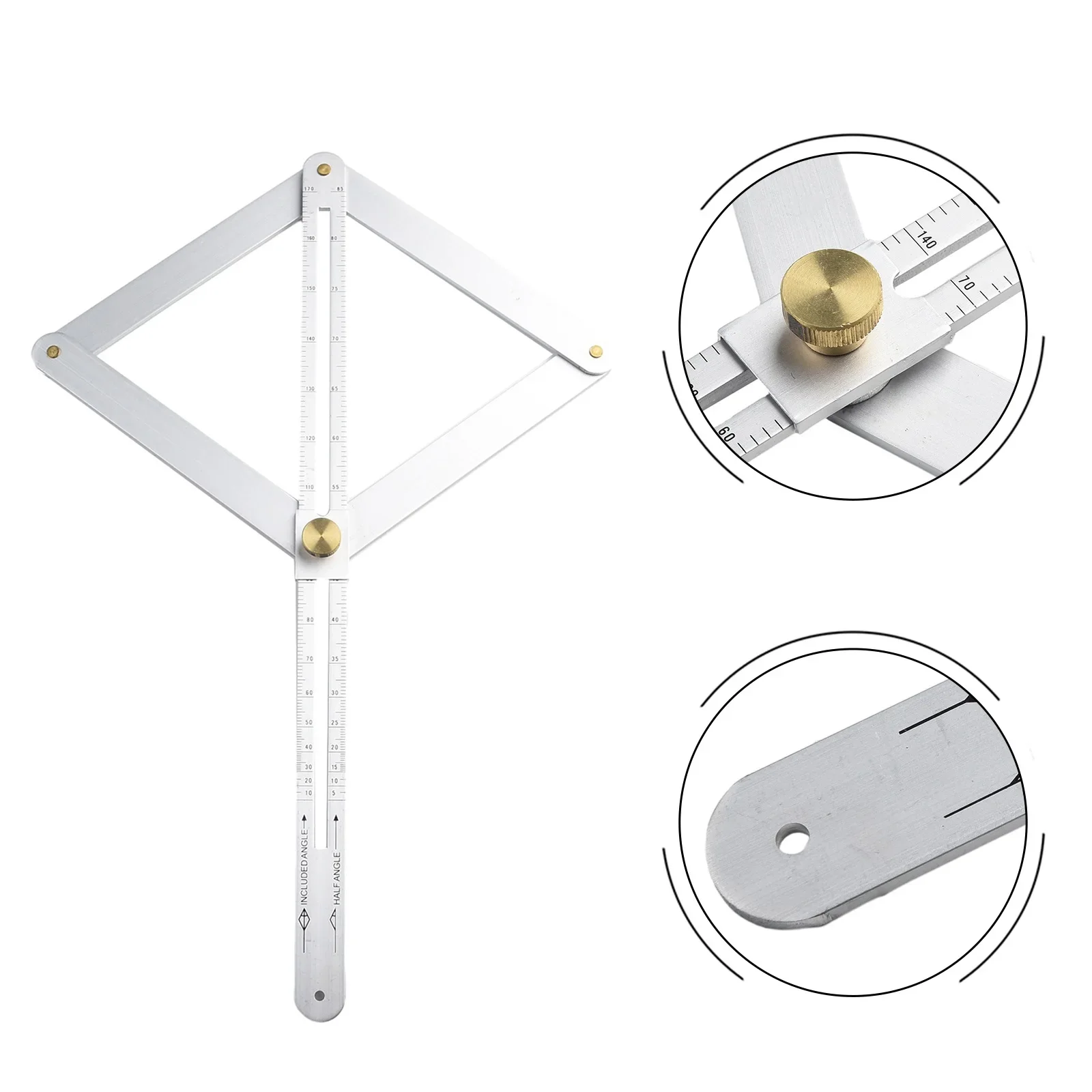 

Stainless Steel Angle Measuring Instrument Ceiling Artifact Tool Square Protractor Protractor Square Protractor Tool Accessories