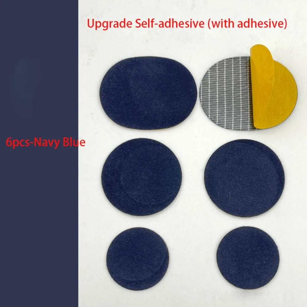 4pcs/6pcs Self-adhesive Sports Shoes Patches Microfiber Leather Heel Insole Shoe Insoles Patch Hole Patch Vamp Repair
