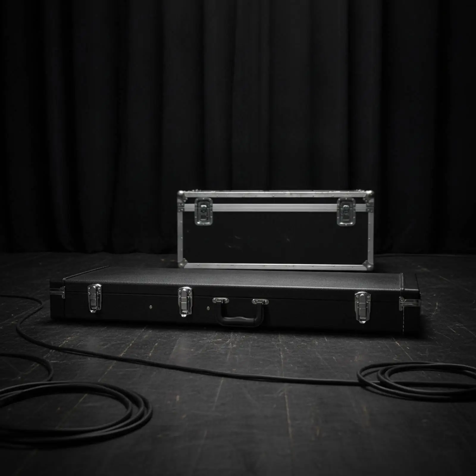 Electric Guitar Case Sheltering Electric Guitar Hard Case for Guitarists, Gigging Artists, Gigs, Rehearsals, Storage