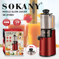 Large Diameter Juicer Juice Separation of Juice and Residue, Household Fruit Orange Electric Fried Juice Juicer Smoothie Blender