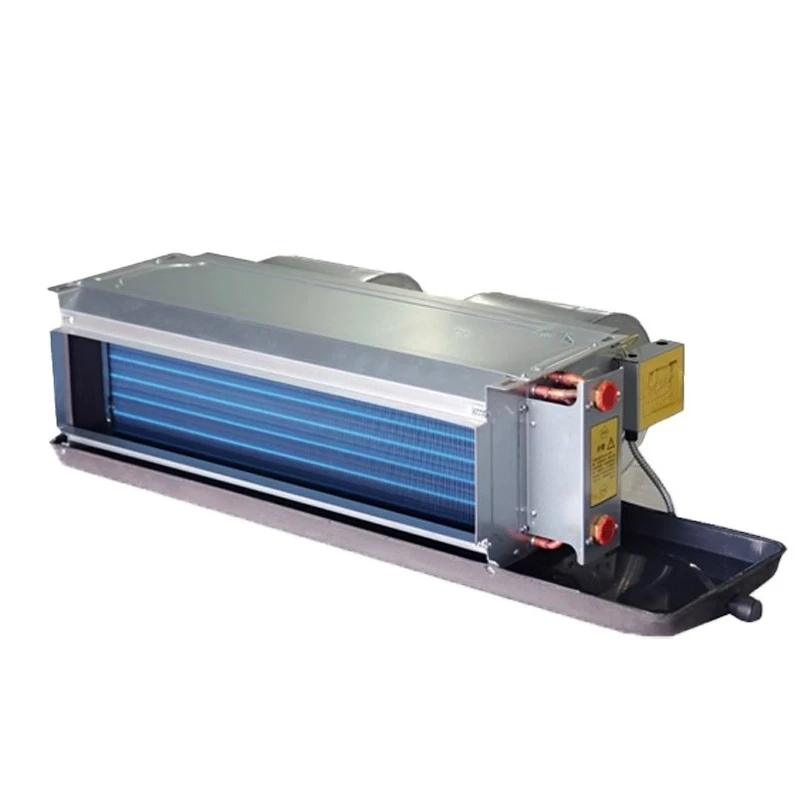 Horizontal concealed fan ceiling type water air conditioner encrypted air pan