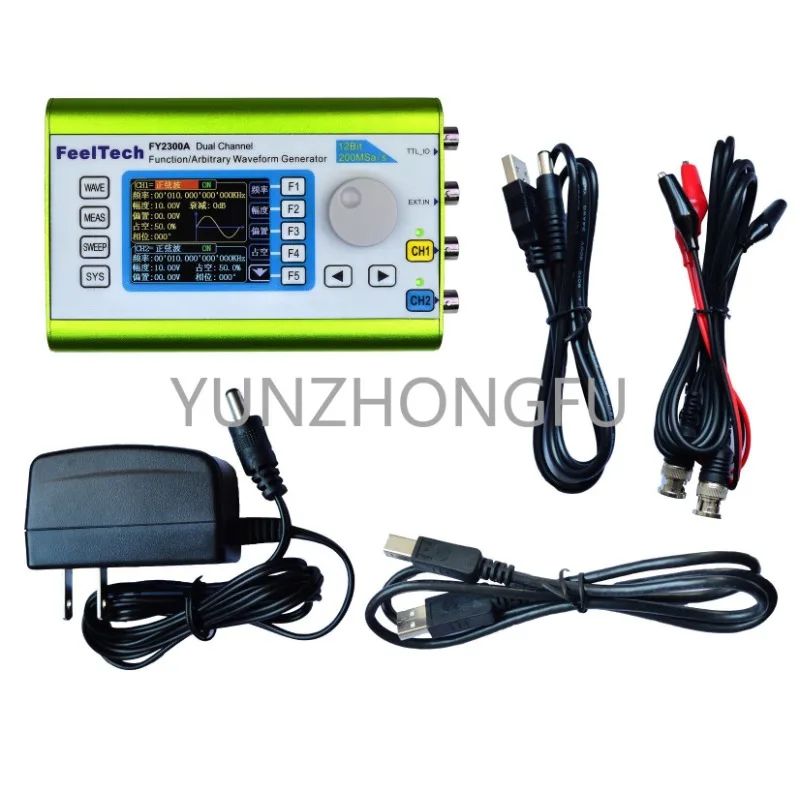 Fy2300 Dual-Channel DDS Function Arbitrary Wave Generator Signal Source/Frequency Meter Number Fy6300