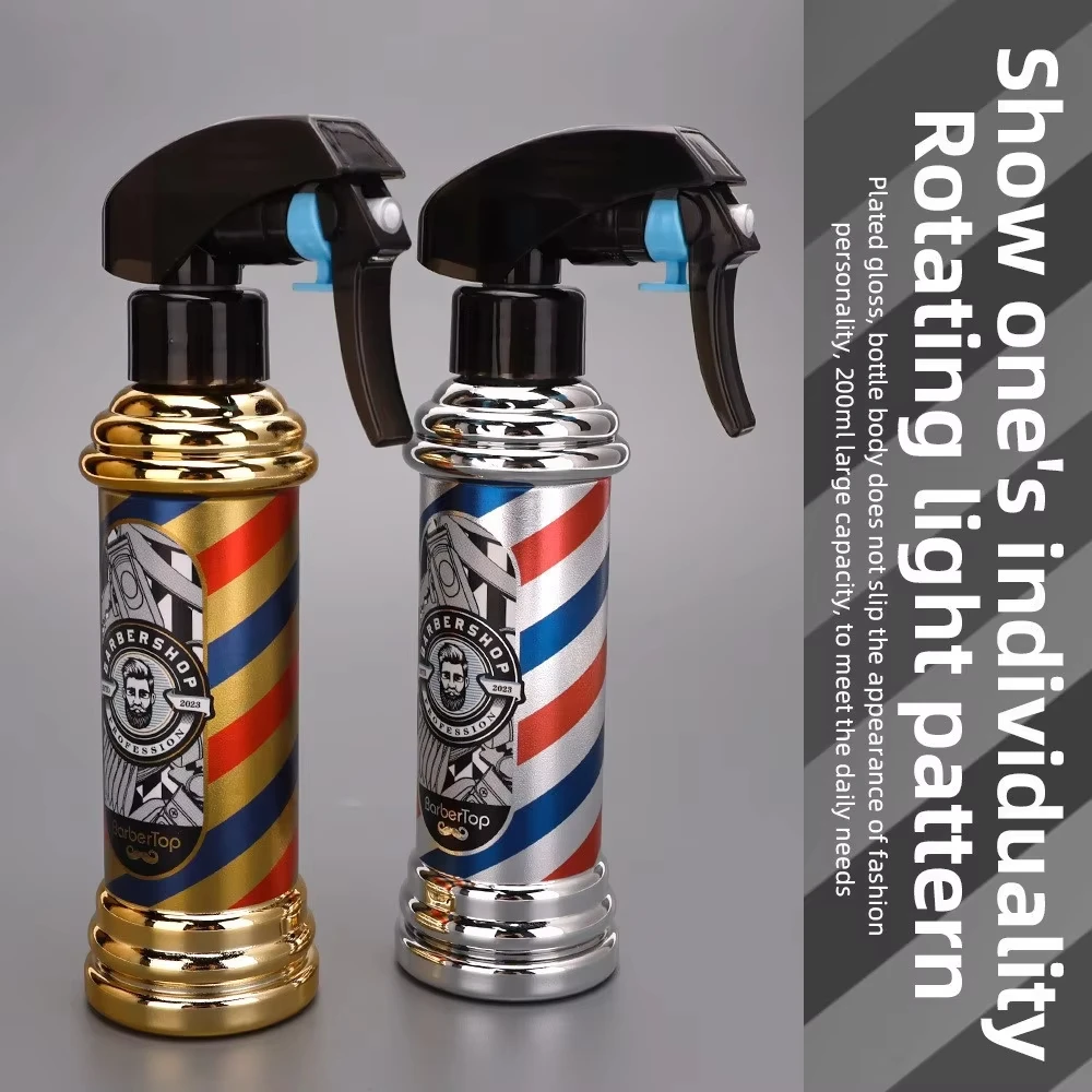 

Barbertop 200ML High Pressure Spray Bottle for Salon Barber Retro Fine Mist Hairdressing And Alcohol Disinfection Sprayer