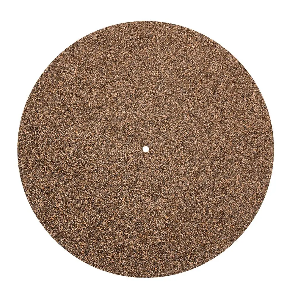 1pc Cord Turntable Mat Round Replacement Shock-absorption Mat Shock-absorption Cushion Cord Mat for Disc Vinyl Record 29.7cm