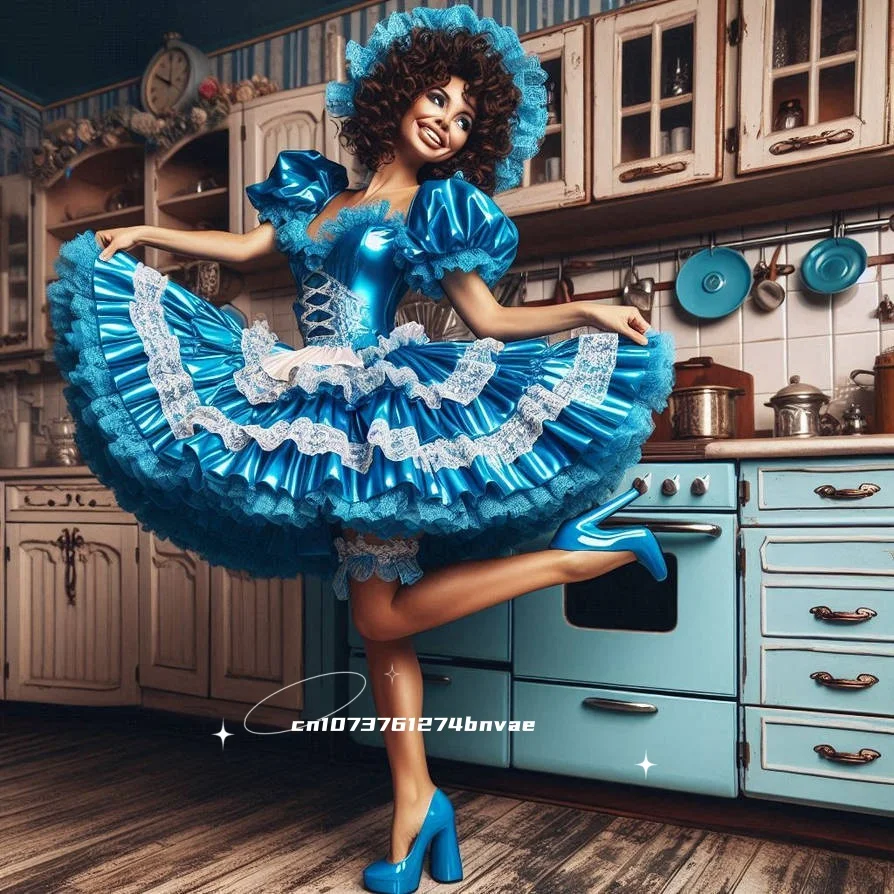 Blue Lolita Cosplay… - image