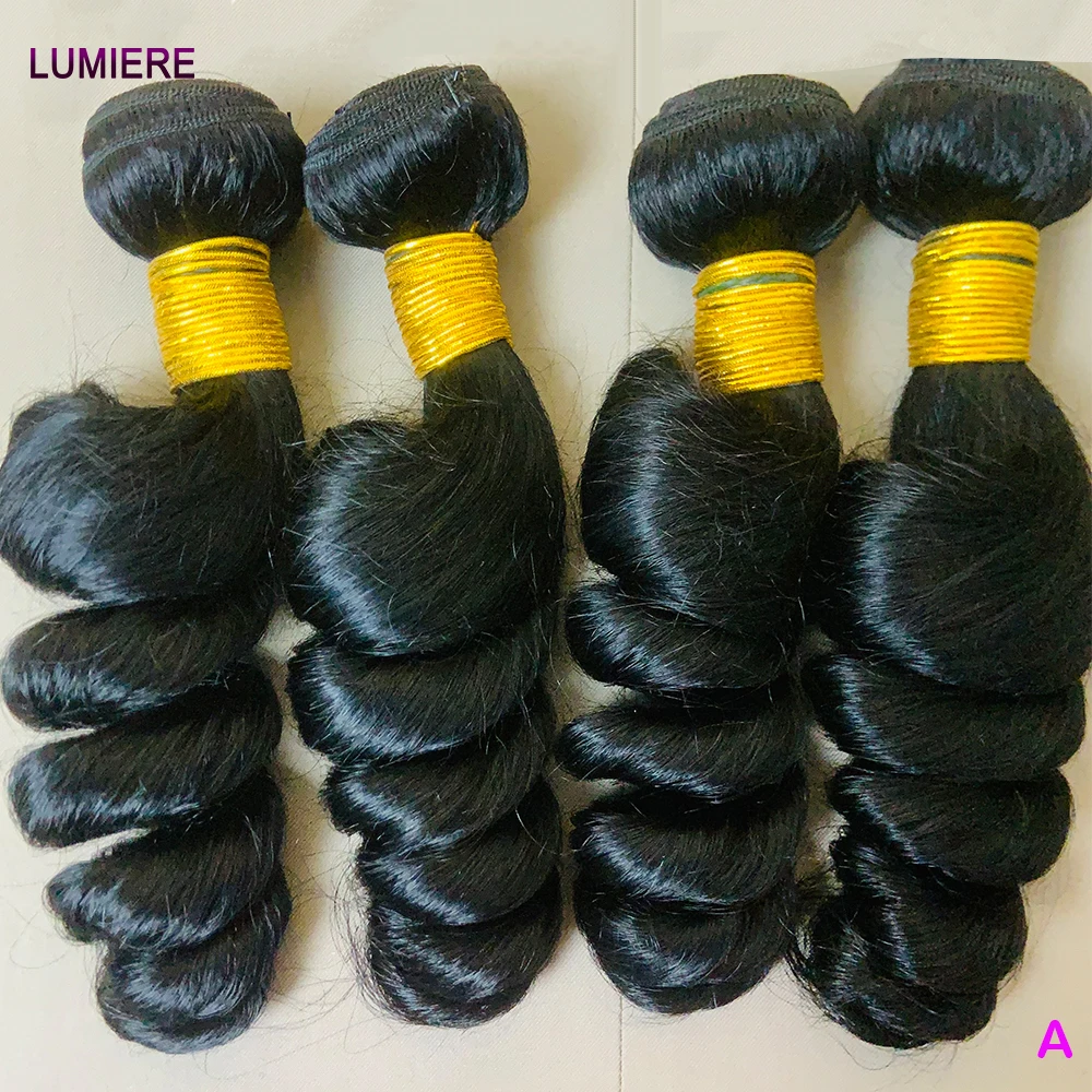 

Свободные пучки человеческих волос с глубокими волнами, 100% бразильские необработанные человеческие волосы 1/3/4, пучки для женщин, толстые пучки человеческих волос 16А для женщин