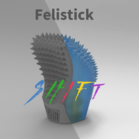 FeliStick Shift M3 M4 Rocker Cap Joystick Lever FPV Gimbal Stick Ends for RadioMaster Pocket Remote Controller Drone Accessories