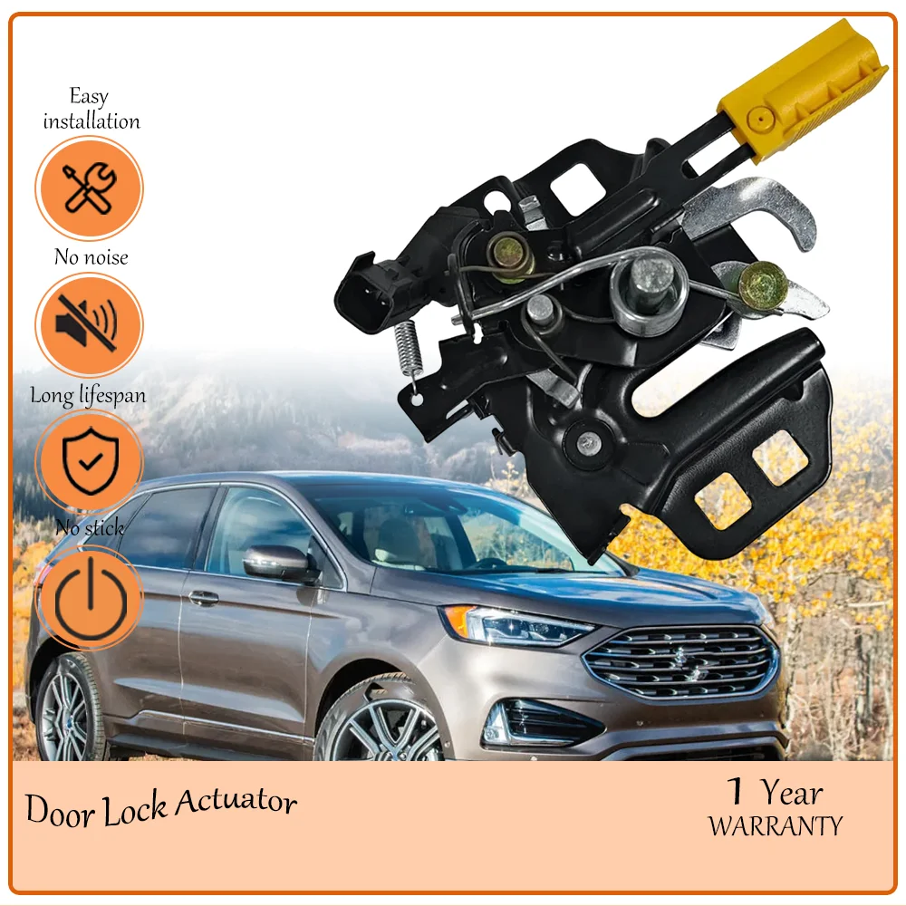 

Rear Trunk Tailgate Lock Latch Actuator Compatible With Ford Edge (Hood Lock) 2015-2019 Replace oem FT4Z-16700-AB FT4A-16700-AB