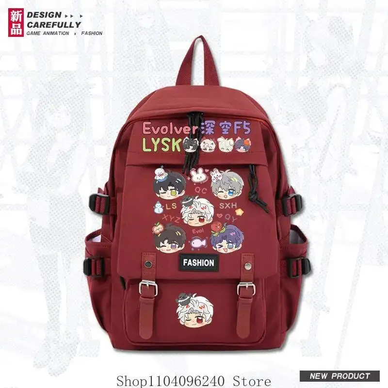 

Anime GAME Love And Deepspace Rafayel Zayne Xavier Sylus Caleb Backpack School Knapsack Anime Cosplay Handbag Messenger Bag Hall