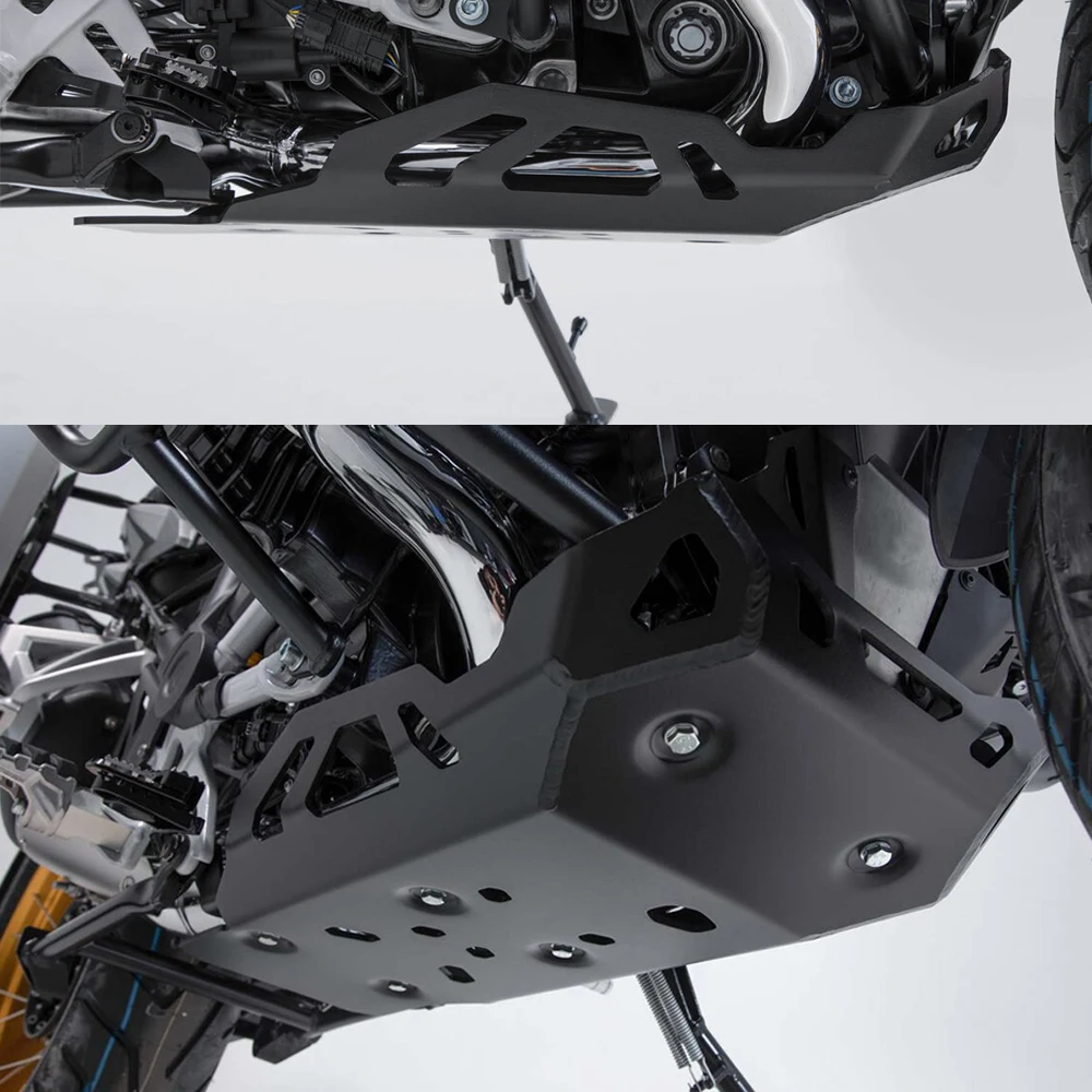 For BMW R1250GS R1250 GS Adventure R 1250 GS ADV 2018-2024 Bash Plate Belly Pan Skid Plate Engine Protector Bottom Chassis Cover