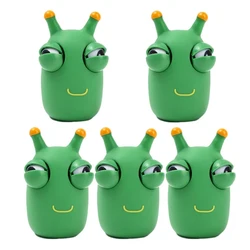 5PCS Eye Popping Worm Stress Toys For Kids Anxiety Squeeze Weird Stuff Funny Prank Gifts Novelty Gadgets Kinder Spielzeug