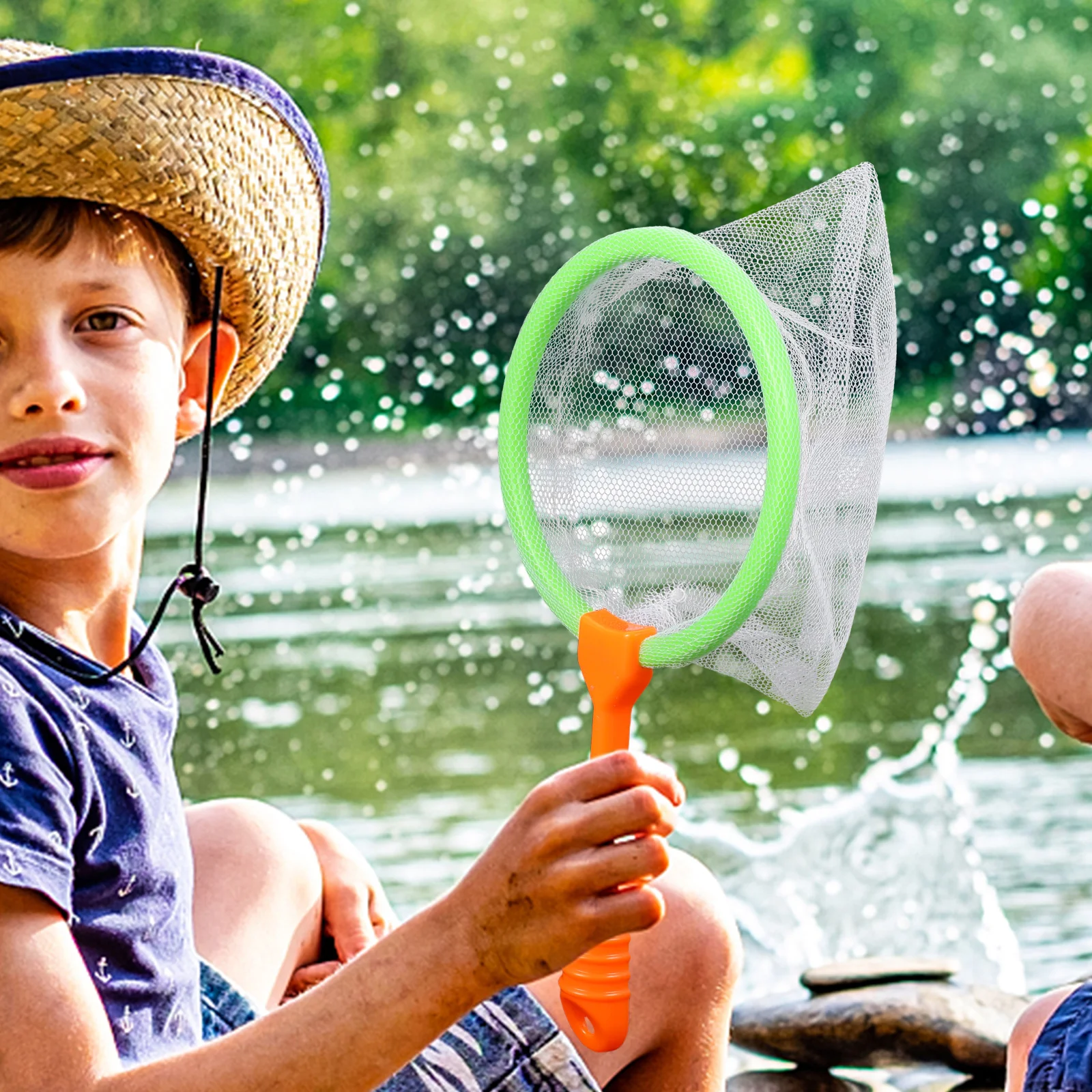 10 Pcs Children's Fishing Net Catcher Catching Kid Nets Butterflies Kids Outdoor Toys Boys Set Plastic Toddler