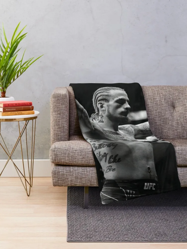 Suga Sean O'Malley Entrance - UFC, The Suga Show Throw Blanket Beautifuls Blankets For Sofas Blankets