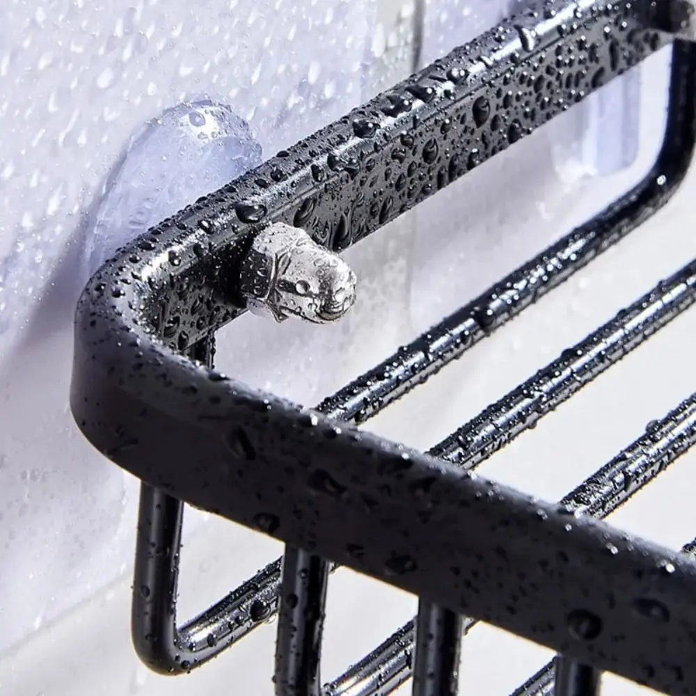 

Качественная настенная мыльница, самоклеящаяся полая коробка для мыла, алюминиевая дрель, бесплатная стойка для хранения мыла, ванная комната