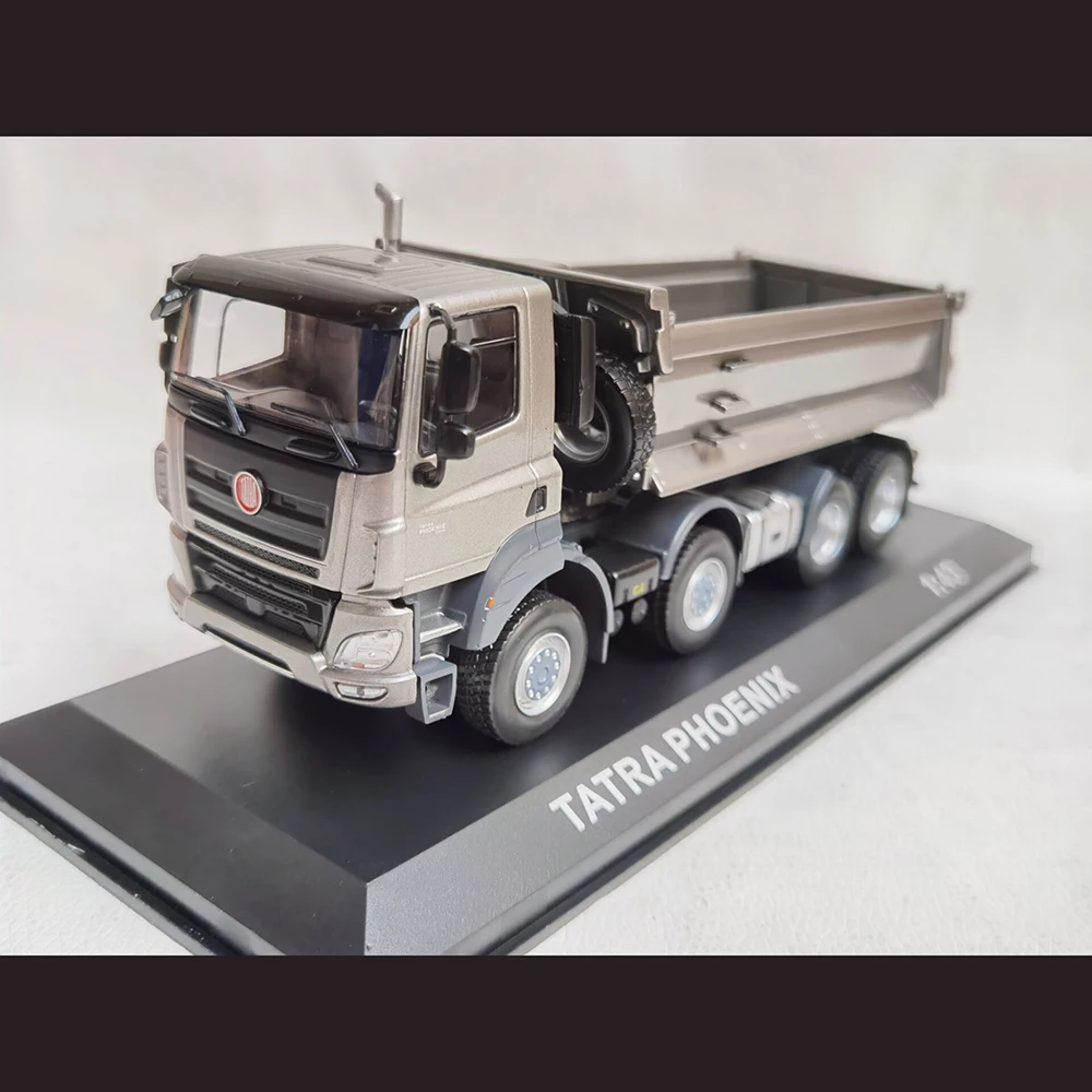 Original Die-cast 1:43 Scale Tatra Phoenix Truck Dump Truck Alloy Model Fan Collection Display Home Decoration Metal Ornaments