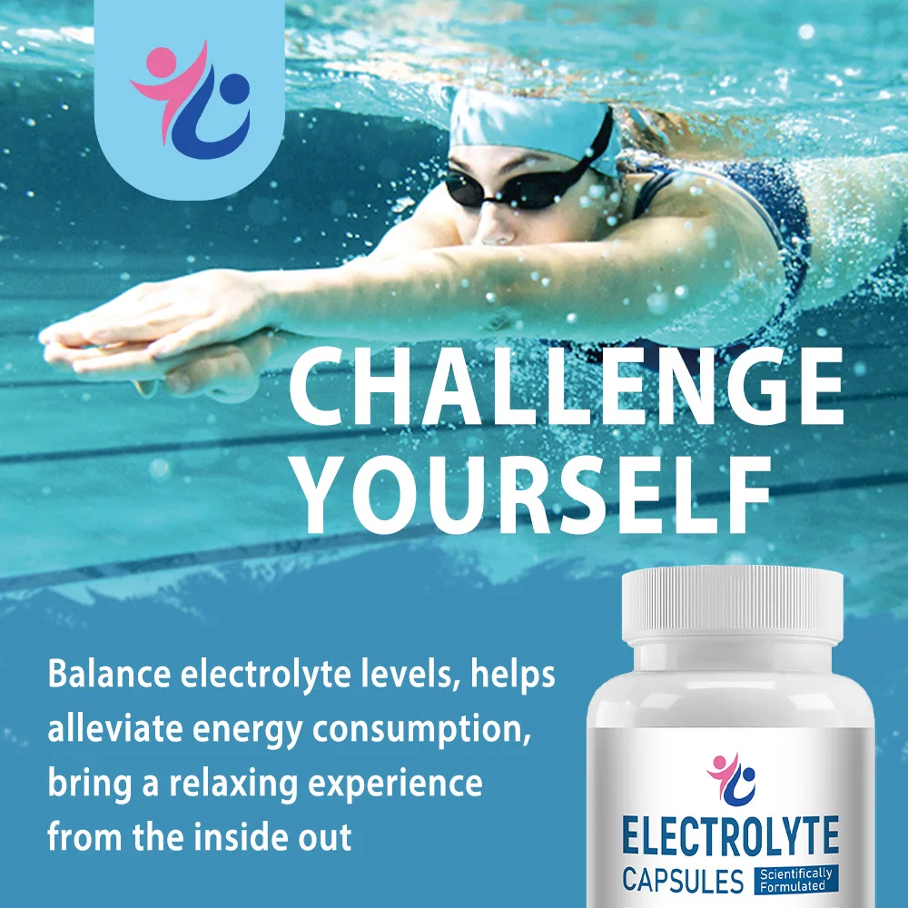 

Premium Electrolyte Supplement Capsules - Maintaining Electrolyte Levels, Sports Recovery,Energy Health,Dietary Supplement