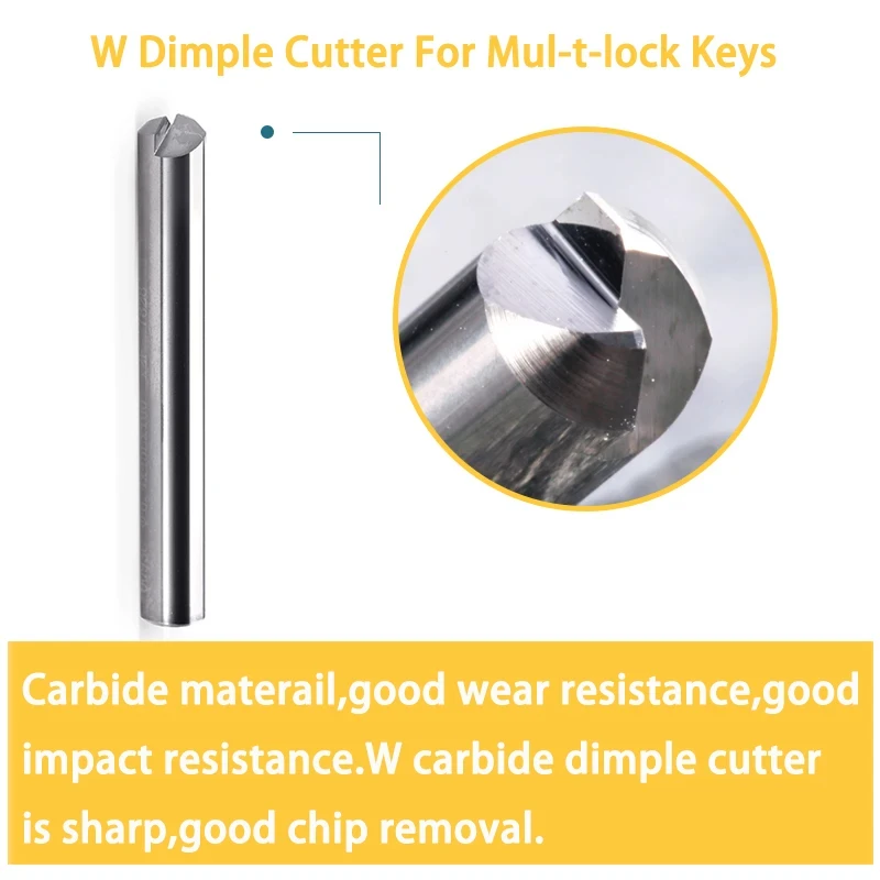 Mul T Lock Milling Cutter Copy MUL-T-LOCK Keys for Manual Key Duplicating Machine Locksmith Tools - view 4