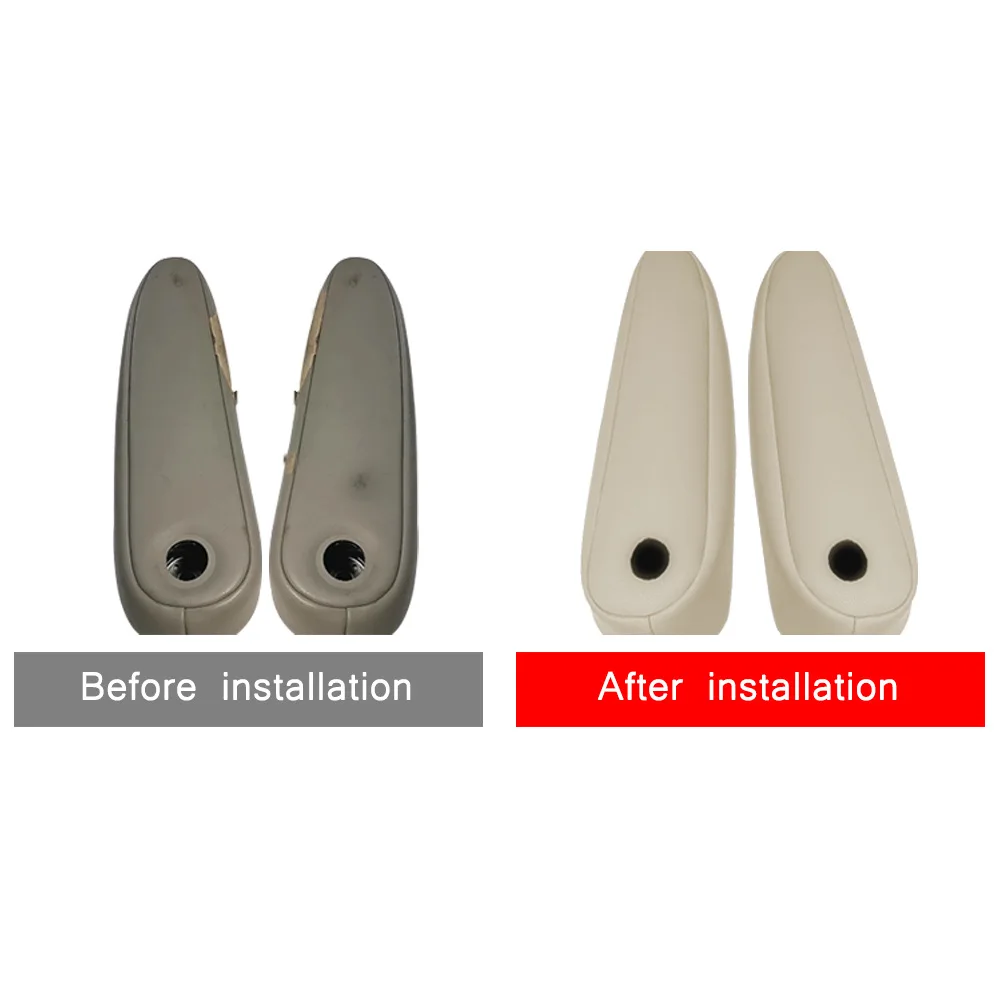 غطاء جلدي لمسند ذراع المقعد لسيارة نيسان كويست 2011-2017 - غطاء حماية لمسند اليد، ملحقات ترقية داخلية ممتازة للسيارة